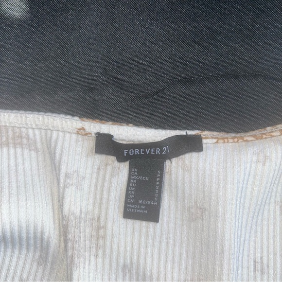 Celestial print bodysuit womens stars sun moon forever 21 size S never worn - Picture 6 of 10